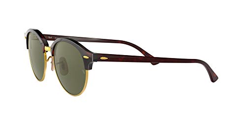 Ray-Ban Clubround Classic Gafas de sol, Negro (Havana), 51 Unisex-Adulto