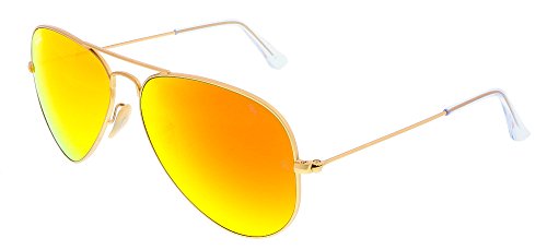 Ray Ban Gafas de sol RB3025 Large Metal - 112/69: Oro mate - 58mm