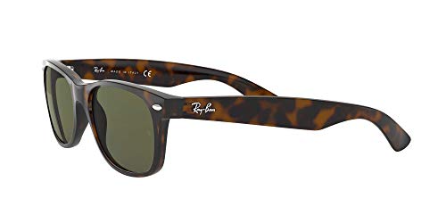 Ray-Ban New Wayfarer, Gafas de Sol Unisex adulto, Multicolor (Tortoise 902L), 55 mm