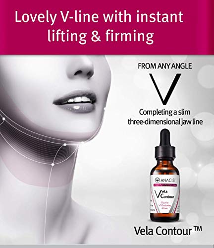 Reafirmante cuello y apretando , elevación de la línea V Suero , Chin contorneado, Papada aprieta la piel floja y la flacidez . Vela Contour 30 Ml