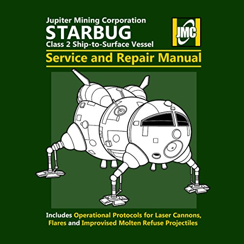 Red Dwarf Starbug Service And Repair Manual Men's T-Shirt