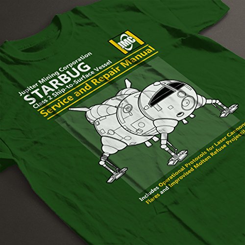 Red Dwarf Starbug Service And Repair Manual Men's T-Shirt