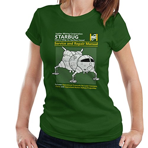 Red Dwarf Starbug Service And Repair Manual Women's T-Shirt