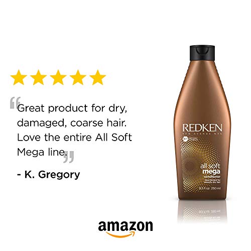 REDKEN REDKEN All Soft Mega Conditioner Tapones para los oídos, 11 cm, Negro (Black)