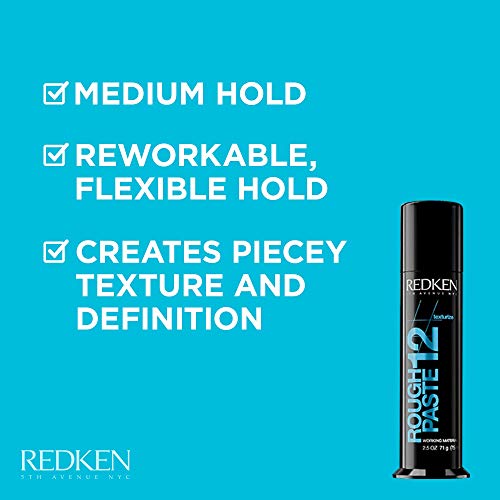 Redken Styling Definition and Texture Rough Paste 12 20 ml Modelling Paste for a, Strahnige Structure