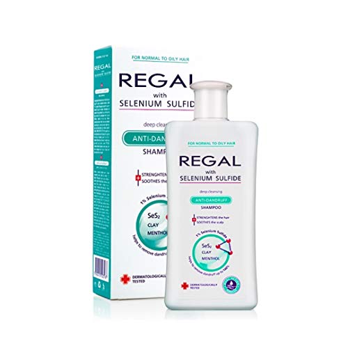 Regal con Selenium Sulfide Champú Anticaspa para Cabello Normal a Graso