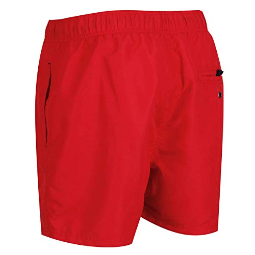 Regatta Mawson II - Bañador para Hombre con Forro de Malla de Secado rápido, Hombre, Pantalones Cortos, RMM011, Pimienta, XXL