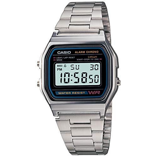 Reloj Casio A158WA-1CR, Reloj para Hombre A158WEA-1EF