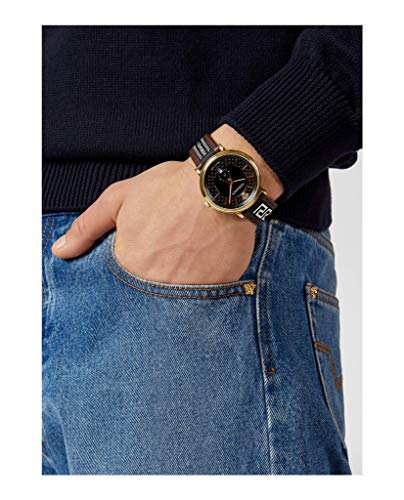 Reloj Versace V-Circle VEBQ01619 - Analógico Cuarzo para Hombre en Piel