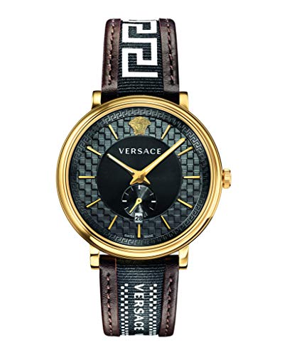 Reloj Versace V-Circle VEBQ01619 - Analógico Cuarzo para Hombre en Piel