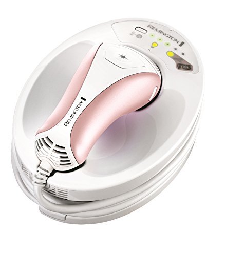 Remington IPL6750 i-Light Prestige - Depiladora de Luz Pulsada, Depiladora IPL con 300 000 Disparos para Cuerpo y Cara, Unisex, Blanco y Rosa