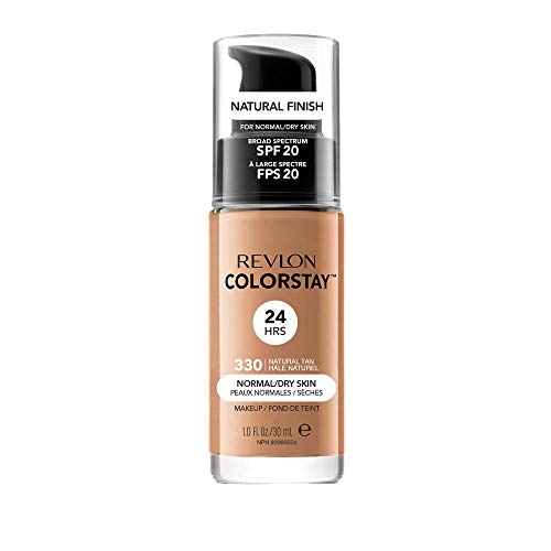 Revlon ColorStay Base de Maquillaje piel normal/seca FPS20 (#330 Natural Tan) 30ml