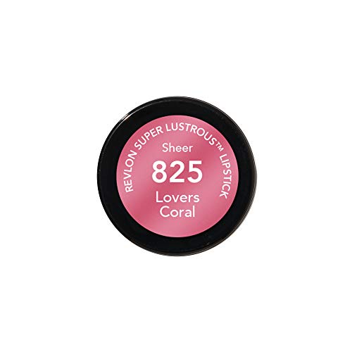 Revlon Super Lustrous Pintalabios Tono 25 Lovers Coral - 3.7 gr