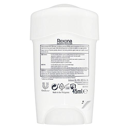 Rexona Desodorante Antitranspirante Maximum Protection Clean Scent 45ml