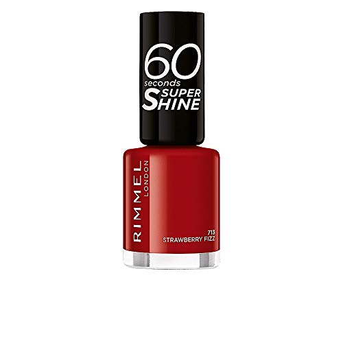 Rimmel London 60 Seconds Super Shine, 713 Strawberry Fizz