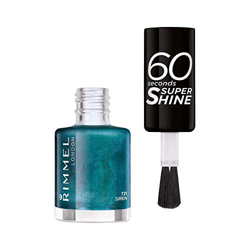 Rimmel London 60 Seconds Super Shine #721-Siren 8 ml - 1 unidad