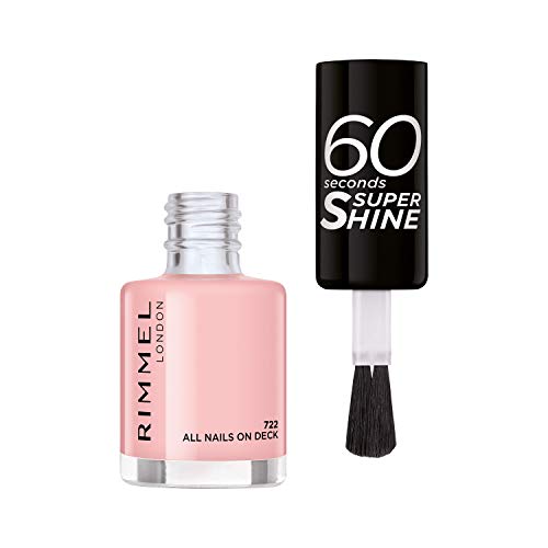 Rimmel London 60 Seconds Super Shine #722-All Nails On Deck 8 ml - 1 unidad