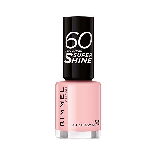 Rimmel London 60 Seconds Super Shine #722-All Nails On Deck 8 ml - 1 unidad