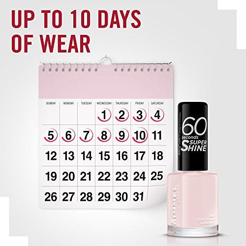 Rimmel London 60 Seconds Super Shine Esmalte de Uñas Tono 203-34 gr