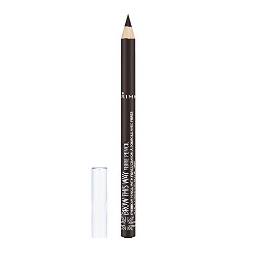 Rimmel London Brow This Way Fibre Pencil Lápiz de Cejas, Tono 3 - 1.08 gr