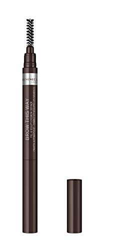 Rimmel London Brow This Way Fill & Sculpt Lápiz de Cejas Tono 3 Dark Brown - 10 gr