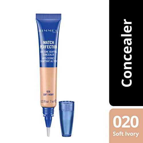 Rimmel London Match Perfection Concelear Corrector Tono 020 Soft Ivory 7 ml