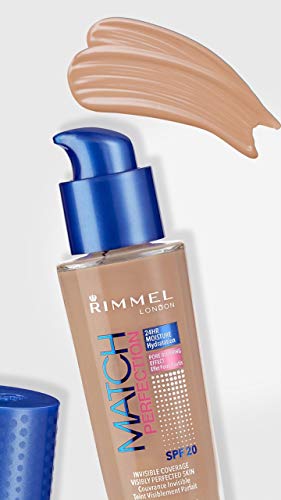 Rimmel London Match Perfection Foundation Base de Maquillaje Tono 603 Chocolate - 123 gr