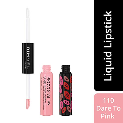 Rimmel Provocalips 16hr beso Lip Color Proof - Dare To Pink