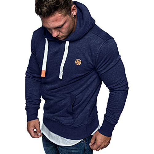 riou ¡Oferta Sudaderas con Capucha para Hombre Cosy Chaqueta Deportiva Sudadera con Cremallera Completa Slim Fit Hoodie Casual Jerséis Adolescente Top Blouse ¡Caliente!