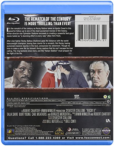 Rocky Ii [Edizione: Stati Uniti] [USA] [Blu-ray]