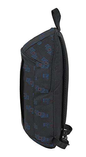 safta 642004821 Mochila Tipo Casual, Senderismo FC Barcelona, Azul (FC Barcelona Icono)