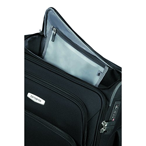 Samsonite Spark SNG - Spinner S Equipaje de Mano con Bolsillo Superior, 55 cm, 43 L, Negro (Black)