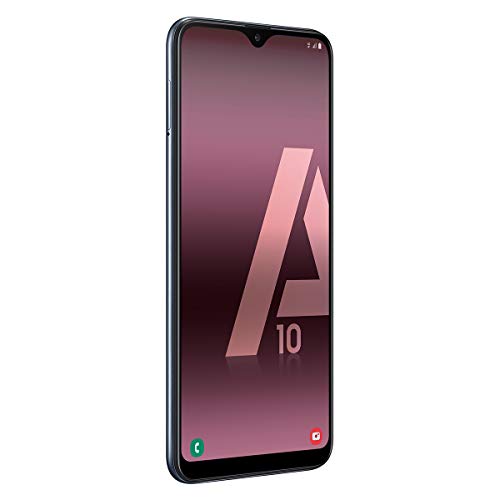 Samsung Galaxy A10 - Smartphone de 6.2" HD Infinity (32 GB, Dual-SIM, 3400 mAh), Color Negro [Versión española]