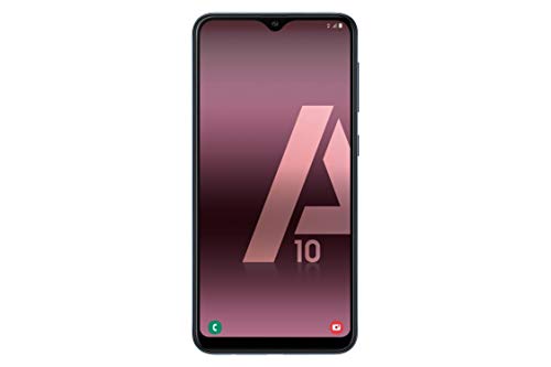 Samsung Galaxy A10 - Smartphone de 6.2" HD Infinity (32 GB, Dual-SIM, 3400 mAh), Color Negro [Versión española]