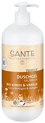 Sante Naturkosmetik 42314 gel de ducha Unisex Cuerpo Coco, Vainilla 950 ml - Geles de ducha (Adultos, Unisex, Cuerpo, Universal, Coco, Vainilla, 950 ml)