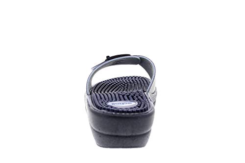 Scholl Chanclas de Playa New Massage Azul 38