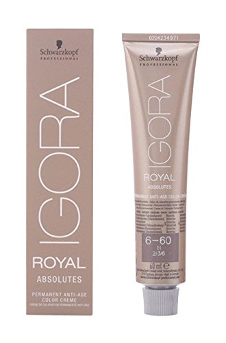 Schwarzkopf Professional Igora Royal Absolutes Anti-Age Color Creme 6-60 Tinte - 60 ml