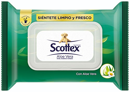 Scottex Sensitive Papel Higiénico con Aloe Vera - 12 paquetes de 66 unidades - Total: 792 Unidades