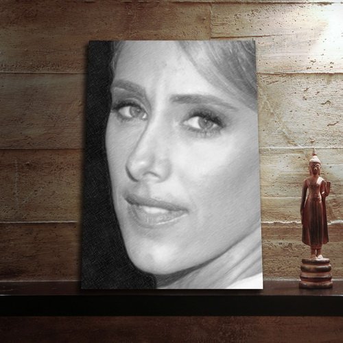 SEASONS Kim Raver - Original Art Keyring #js003