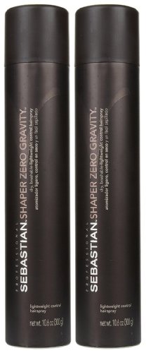 Sebastian Shaper Zero Gravity Hairspray, 10.6 oz, 2 pk by Sebastian