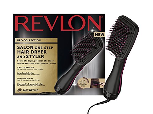 Secador de pelo y plancha, Revlon Pro Collection, de peluquería, en un paso RVDR5212