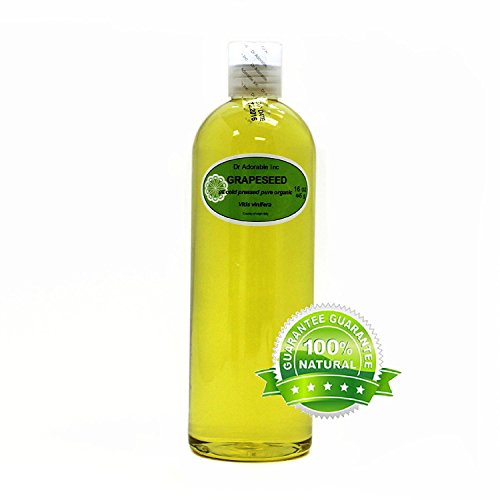 Semilla de Uva Aceite Puro Orgánico atención 16 oz/1 pinta