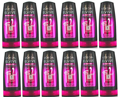 Set 12 Elvivi Acondicionador Arginina Resist. 200 ml negro cuidado y tratamiento del cabello