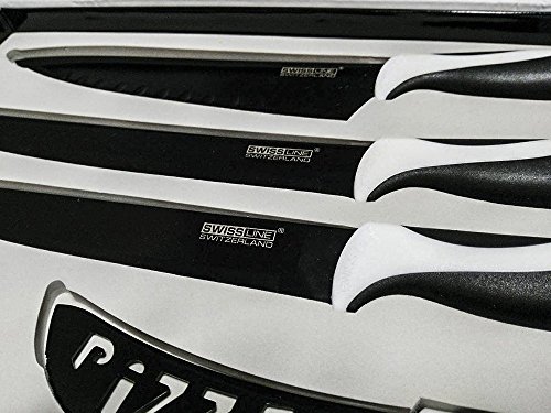 Set cuchillos calidad 'extra recouverts cerámica Swiss Line Switzerland 6 piezas