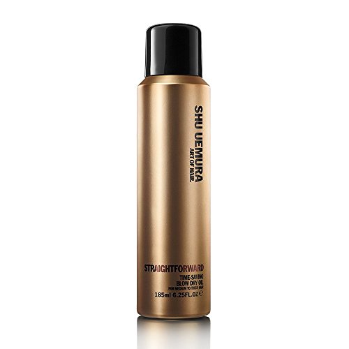 Shu uemura straightforward time-saving blow dry oil spray 185ml (12904.