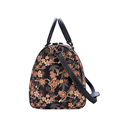 Signare Tapiz – Grande Bolsas de Viaje Mujer/Bolsa Deporte para Mujeres con diseños de V&A (Ume Sakura)