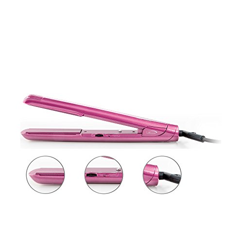 Sinelco France Mach 2 Ultron Proline - Plancha de pelo, color rosa