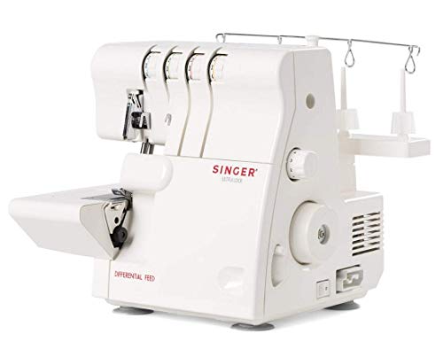 Singer 14SH654 - Remalladora, 1300 ppm, Color Blanco