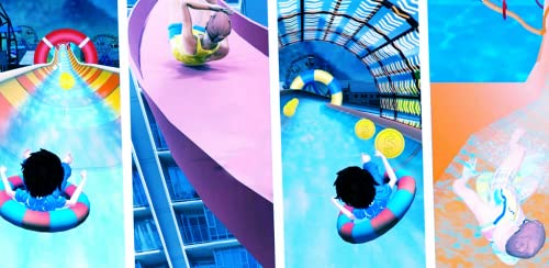 Slippery Water Slide : Fun Aqua-Park Race Adventure 3D