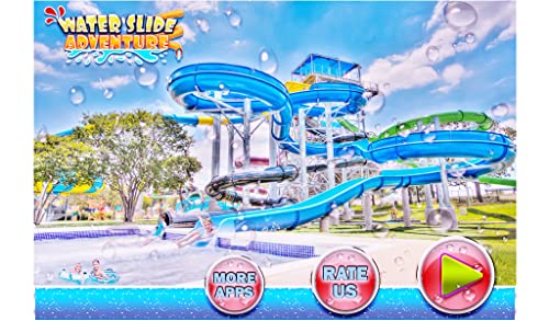 Slippery Water Slide : Fun Aqua-Park Race Adventure 3D